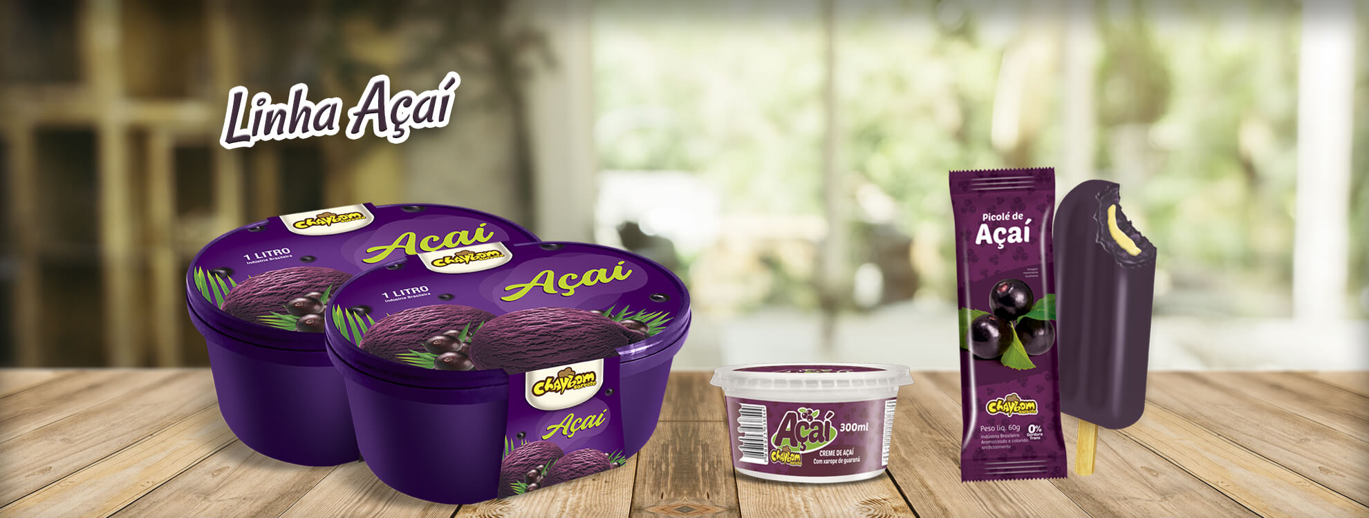 Linha Açai Chaybom